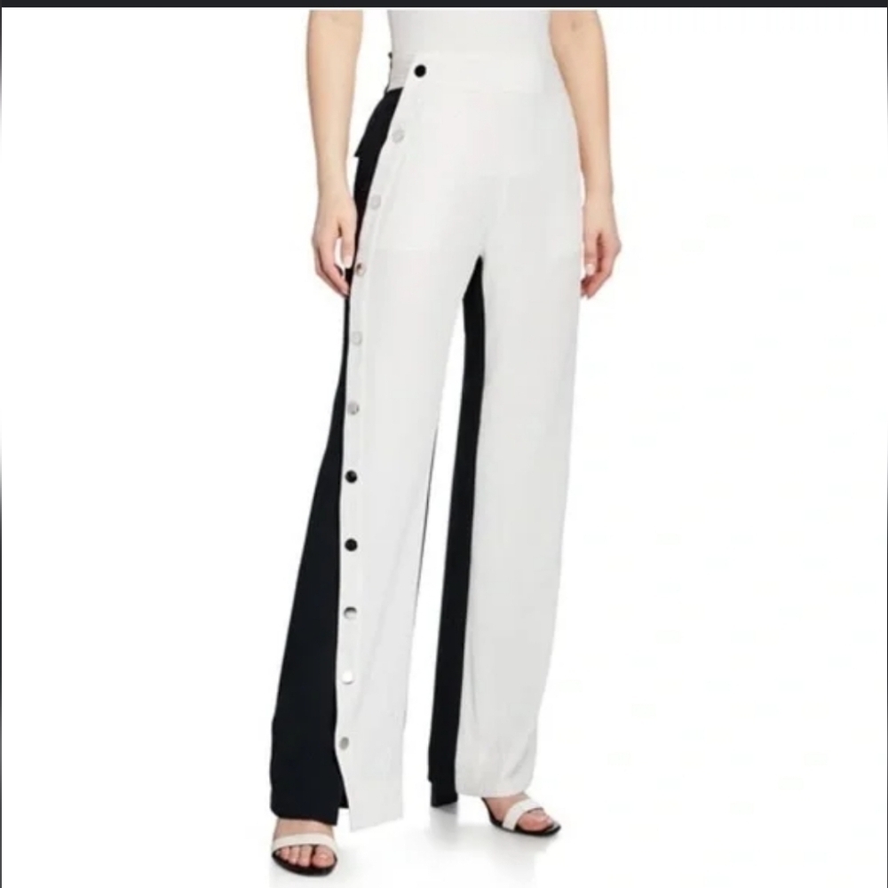 Derek Lam Color Block Track Button Pants 2 - image 1